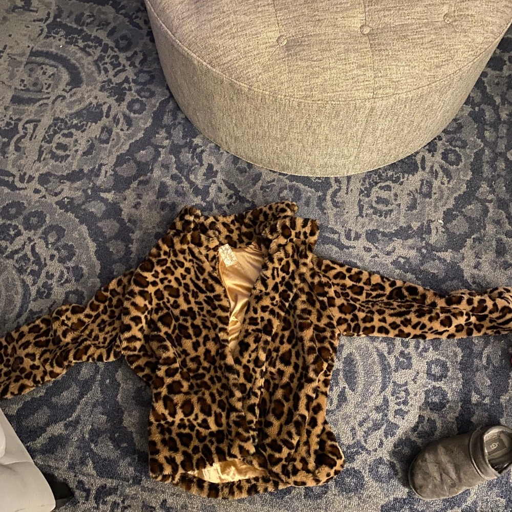 Cheetah Print Jacket. Barely Worn. So So Soft And… - image 1